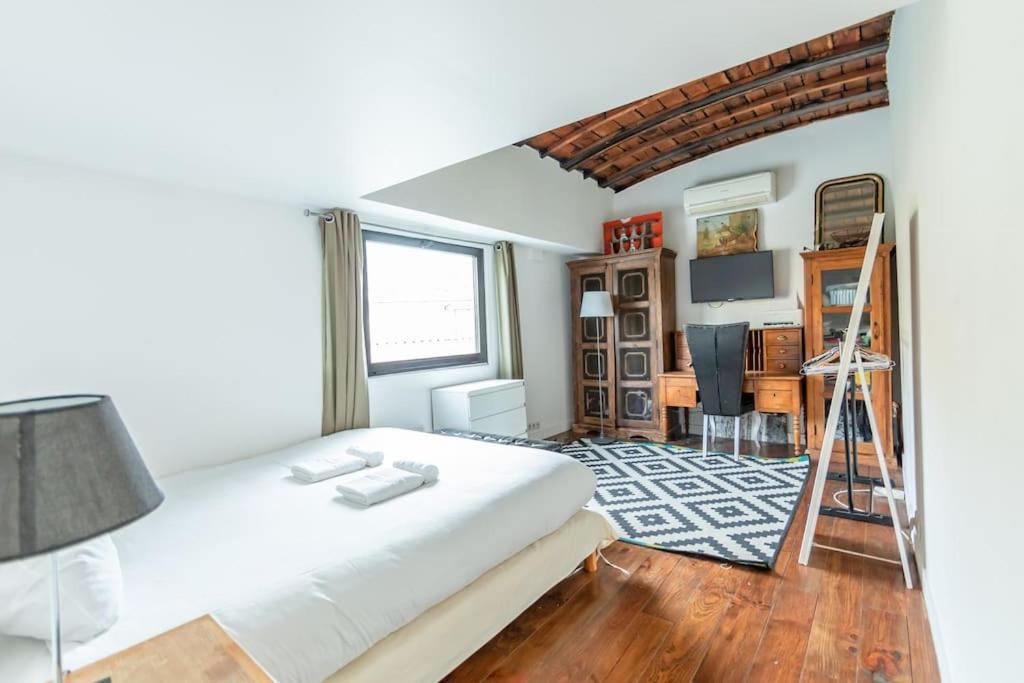 Вилла Grande Peniche 4 Ch - 10 Pers -Paris - Ile De Puteaux- Terrasses Экстерьер фото