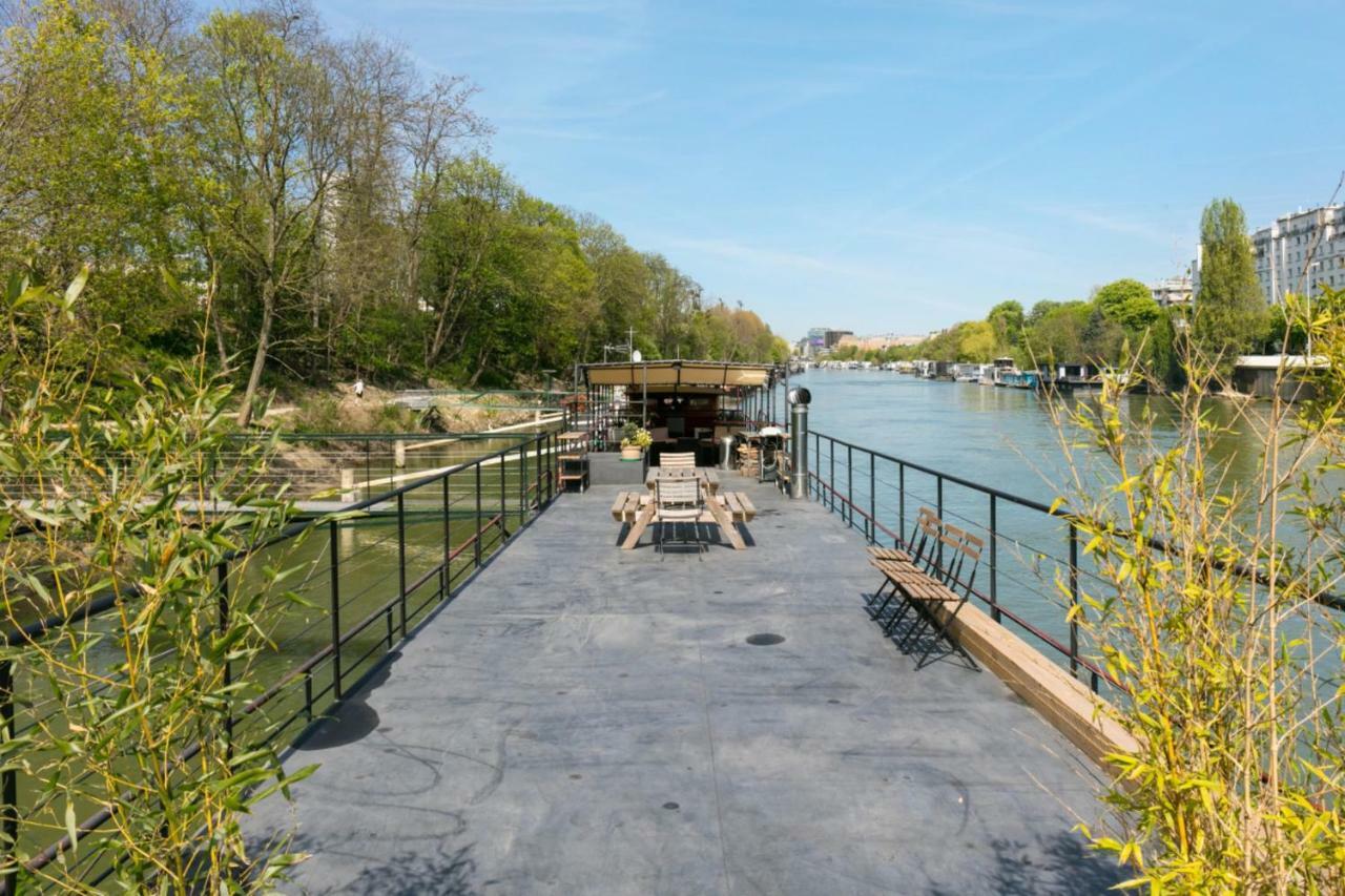 Вилла Grande Peniche 4 Ch - 10 Pers -Paris - Ile De Puteaux- Terrasses Экстерьер фото