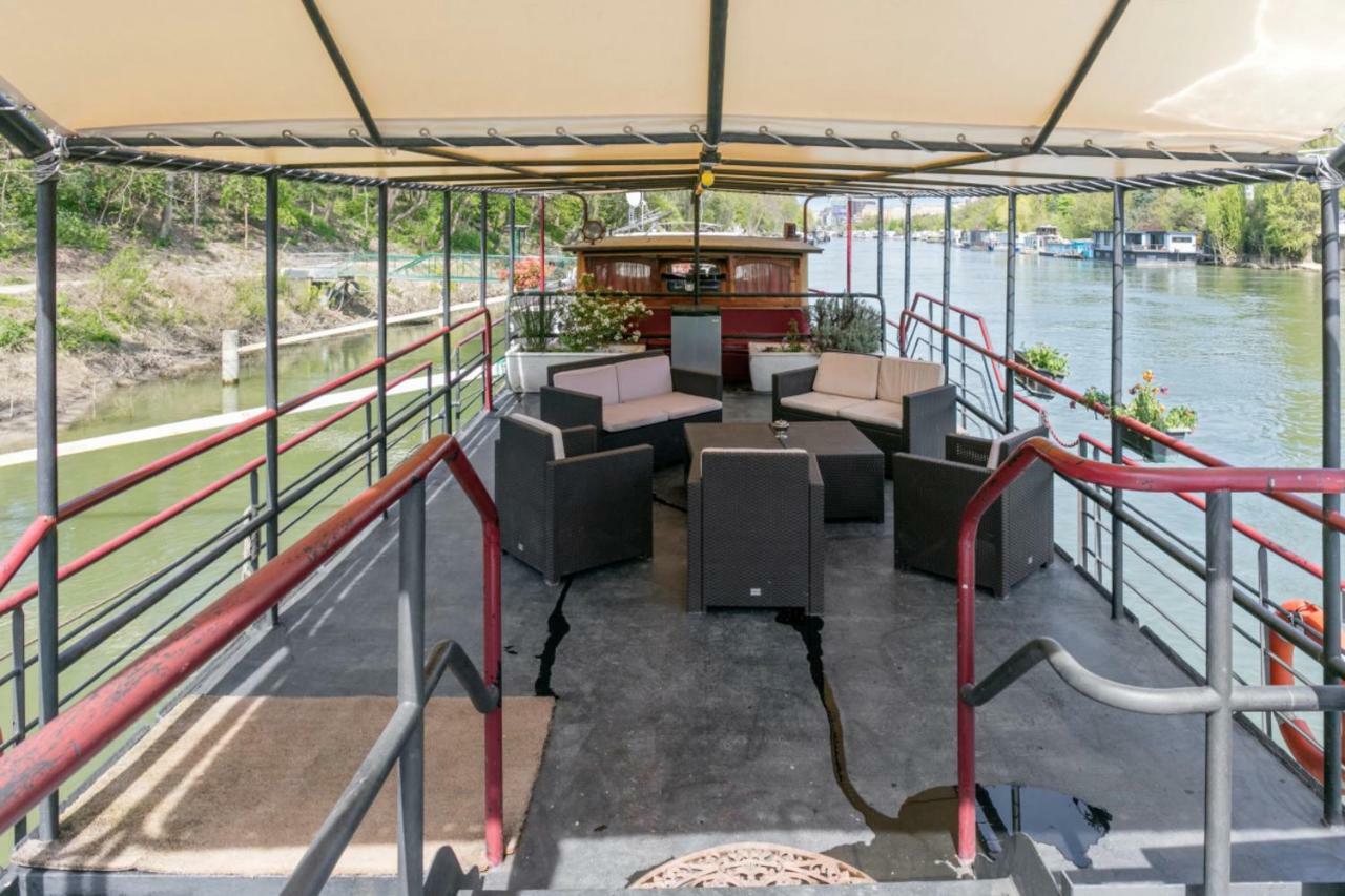 Вилла Grande Peniche 4 Ch - 10 Pers -Paris - Ile De Puteaux- Terrasses Экстерьер фото